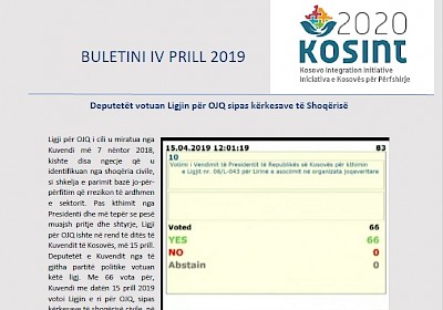 Buletini IV, 2019