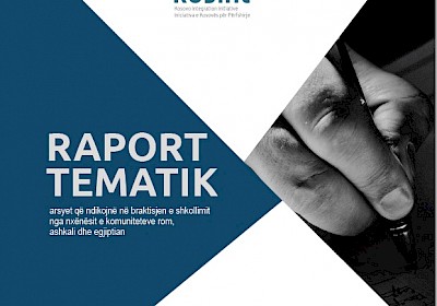 Report: Reasons that impact the school dropout from students of Roma, Ashkali and Egyptian communities